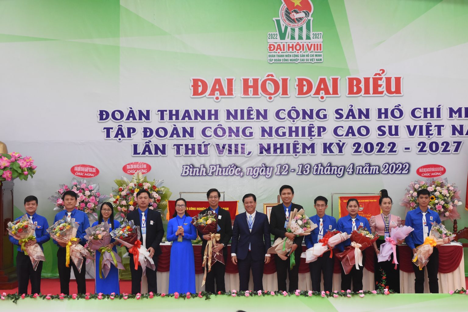 Đ/c Trần Quốc Bình tái đắc cử Bí thư Đoàn Thanh niên VRG nhiệm kỳ 2022 – 2027